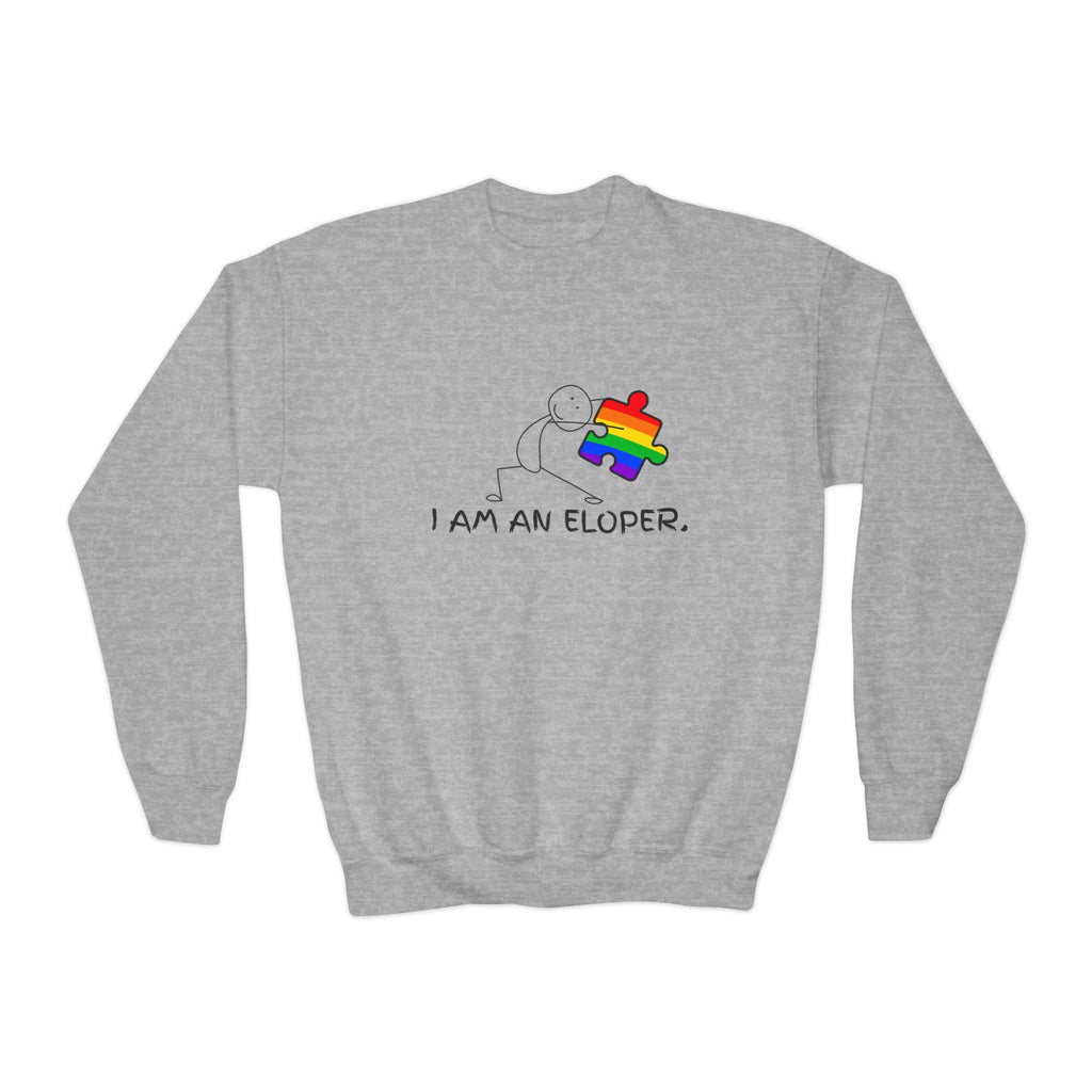 I Am An Eloper - Kids Crew Neck
