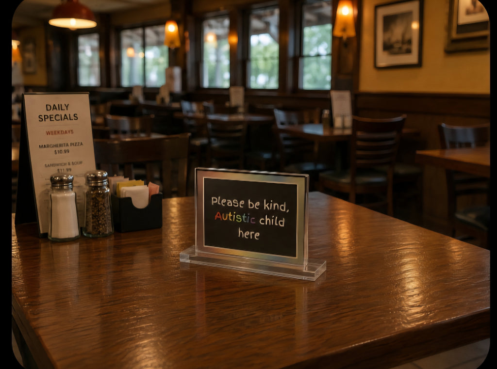 Please Be Kind - Table Sign
