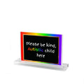 Please Be Kind - Table Sign