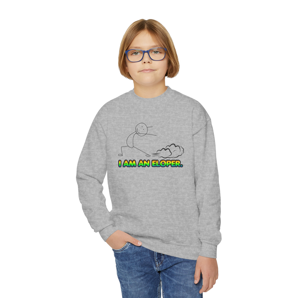 I Am An Eloper - Kids Crew Neck