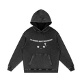 Snow Washed Loose Cotton Hoodie